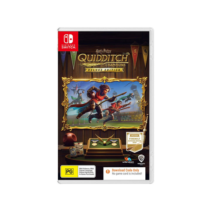 Harry Potter: Quidditch Champions Deluxe Edition - (Nintendo Switch Game)