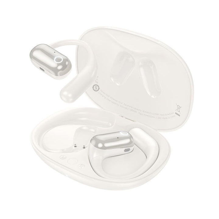 Hoco EA6 Melody Open-Ear True Wireless BT Headset - White