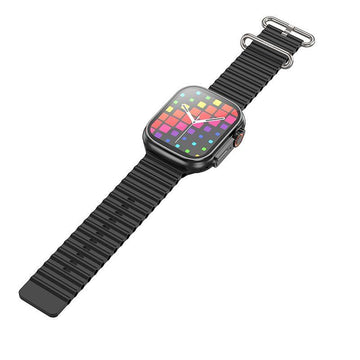 Hoco Y12 Ultra 49mm Smart Sports Watch (Call Version) - Black - iCELL MOBILE  iCELL MOBILE