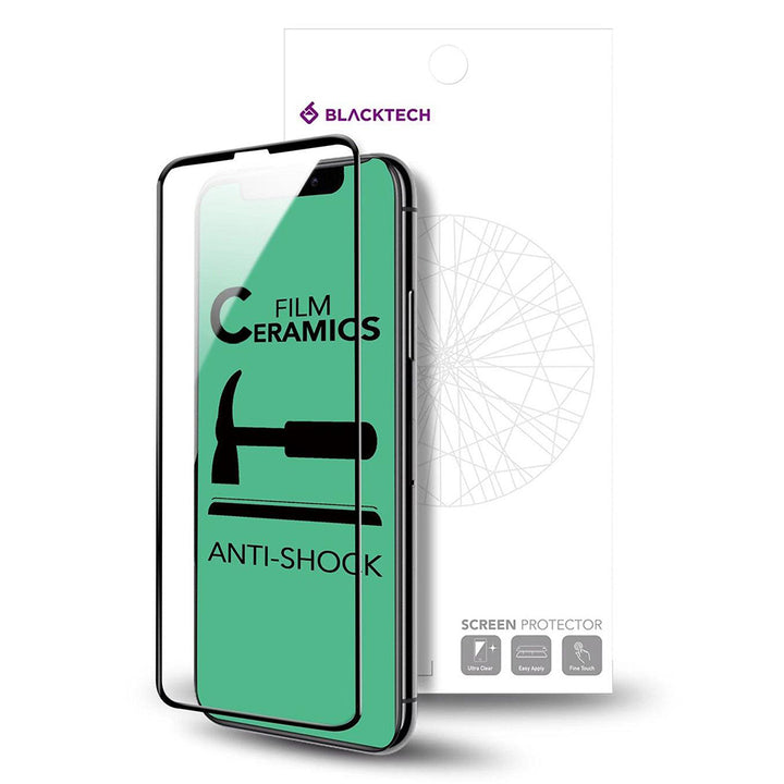 iPhone 15 Pro Max BLACKTECH Ceramics Full Cover Screen Protector