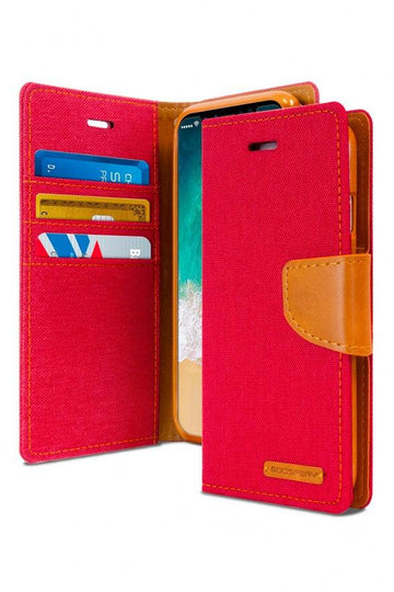 iPhone 13 Mini Goospery Mercury Canvas Diary - iCELL MOBILE  iCELL MOBILE