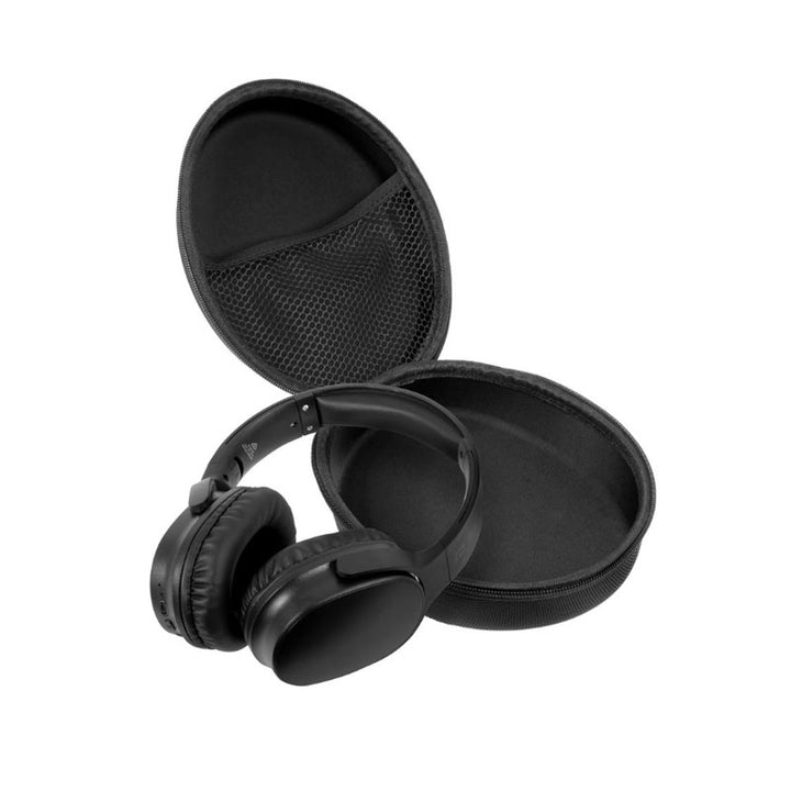 Liquid Ears Wirefree Over-Ear Headphones with Hard Shell Case