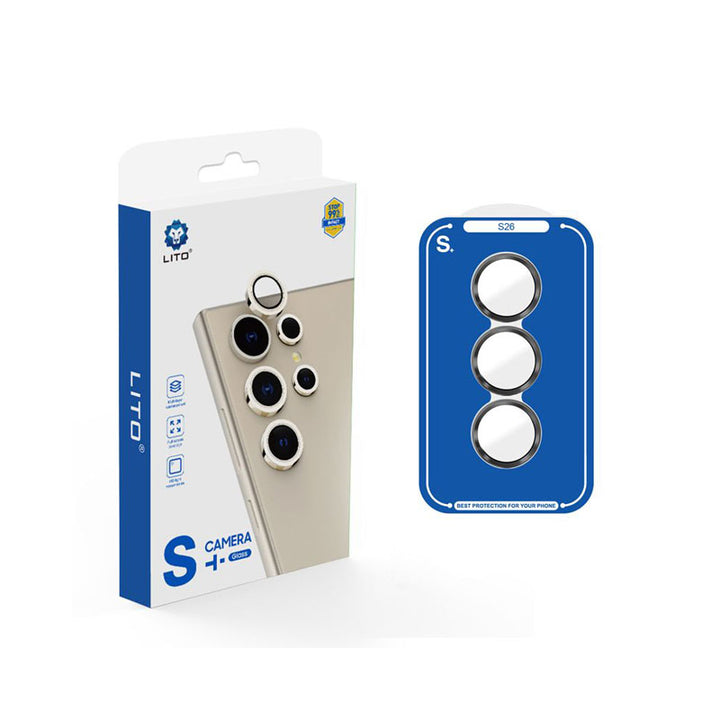 Galaxy S26 / S26+ LITO C2 Corning Glass Camera Protector - Black