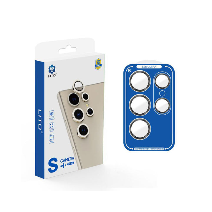 Galaxy S26 Ultra LITO C2 Corning Glass Camera Protector - Black