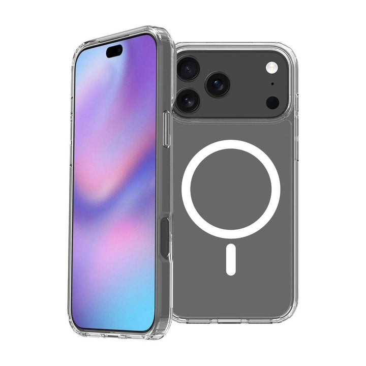 iPhone 17 Pro Max Transparent Hybrid Case with MagSafe Ring