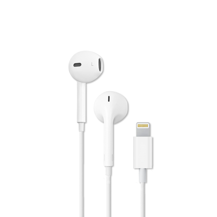 NCC E21 Wired Lightning Earphones with Microphone (1.2M) – Plug & Play