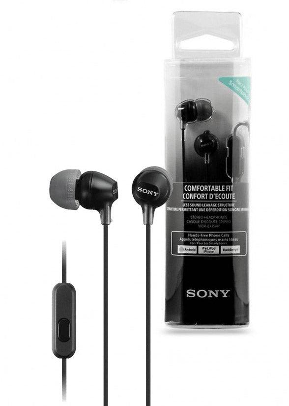 Sony MDR-EX15AP Stereo Headphones Black