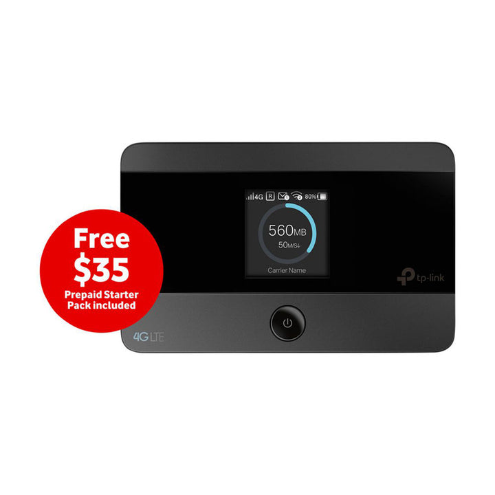Vodafone Pocket WiFi 5 M7350 4G Prepaid Starter Bundle