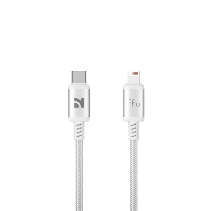 NCC XC-0712 36W USB-C to Lightning Braided Cable (1.2M) – Fast Charging