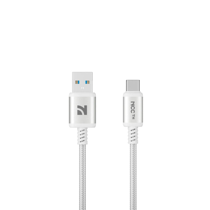 NCC XC-0714 22.5W USB-A to USB-C Braided Cable (1.2M) – Fast Charging